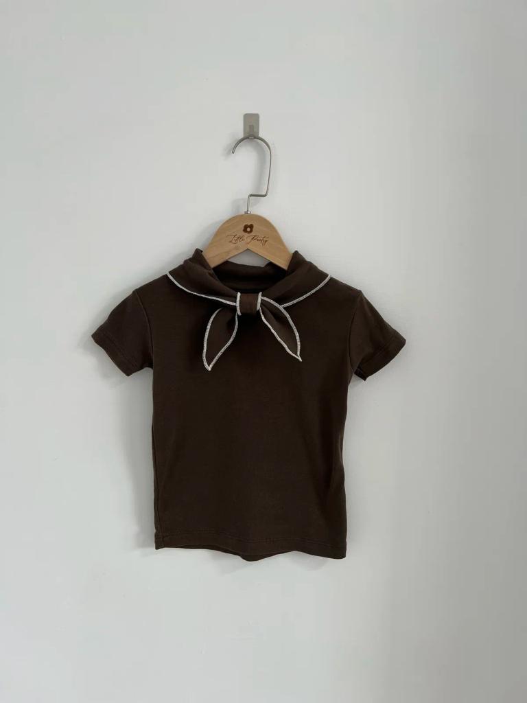 小旭市集] Misha & Puff - Scout Tee in Bark - 4y / 110cm