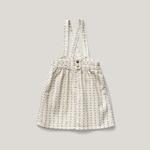 Minnie Pinafore - Thistle Print, Bergamot