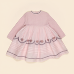 Cindy Structured Organdie Dress - Harebell