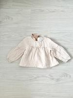 Baby Pink Short Linen Tunic