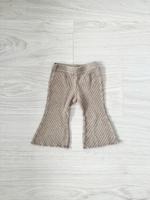 微喇叭褲 Ribbed flare pants