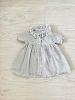 Anemone Dress - Black Stripes