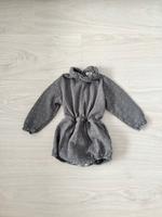Corella Romper in grey ocean