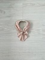 像領巾一樣的圍兜 STAIF pink