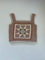 Patchwork vest SS23