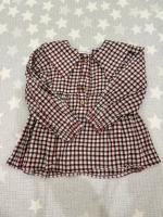 長袖上衣（Red & Black Gingham）