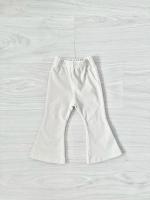Golden bootscut pants - Cream