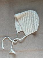 Marsou, Newborn Knit Bonnet 美麗諾羊毛寶貝手工針織帽 