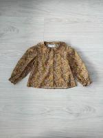 Long Sleeve Frilled Collar Button Front Blouse in Eden's Awakening Liberty Print
