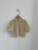 Louisa Blouse in Caffe