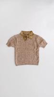 Chevron Elsa Top - Cedar Marl