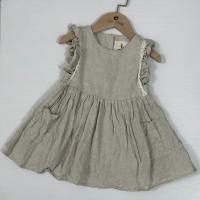 Lilly Pinafore - Light Grey