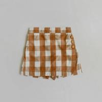Olive Skort in Gingham by Soor Ploom