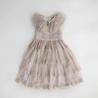 Audrey Dress | Cloud 灰色蕾絲洋裝