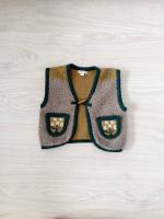 Flower pocket gilet