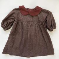 Susanna Dress - Tiny Purple/Mogano 