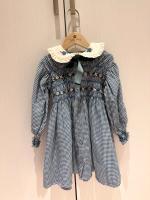 Bonjour Diary Romantic Long Tunique, Vichy blue(4Y
