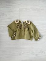 Hazel blouse - lichen (23AW)