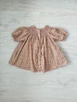 Carina smocked dress