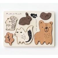 wee gallery木頭拼圖 - 森林動物