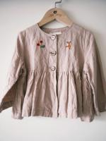 RUFFLE JACKET 荷葉下擺圓領外套