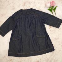 Malika Girl Dress - Midnight Blue 3y