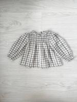 Nature check valery blouse