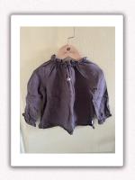  La Petite Alice 手工刺繡棉麻長袖上衣 Layla (紫色+刺蝟刺繡) 92-98