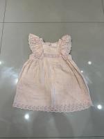 幼兒淺粉有機棉洋裝