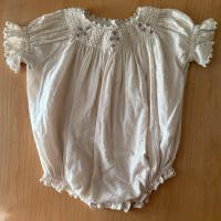 白糖紗粒刺繡蕾絲包屁衣