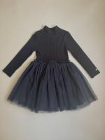 Lotus Dress Night Blue