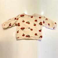 Organic Zoo 有機棉刷毛衛衣 TOMATO 1-2y