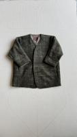Kimono coat green gingham