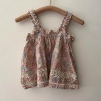 花布刺繡上衣洋