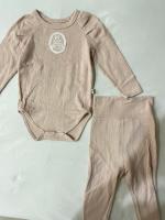 Peekaboo 兔子蕾絲包屁衣套裝 6m