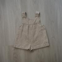 手工棉麻刺繡吊帶寬短褲 Pippa 