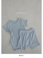 Peekaboo 螺紋短袖套裝 6m