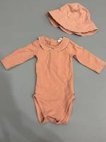 Gray label baby pink包屁連帽子