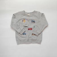 PM熱賣款-刺繡車車大學T(灰)