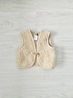 Alpen Sleeveless Gilet - Cream