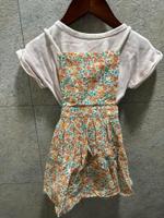 Zara 花卉度假背心裙（不含內搭衣）近新 2-3Y