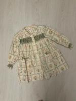 Aline Smock Shirtdress - Cabin Quilt Floral Cream