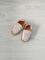 Sol Leather Huarache Sandals - coconut