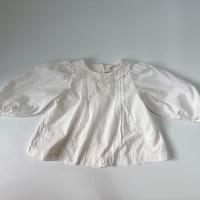 Embroidered Wendy Blouse - Off White