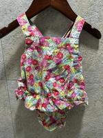 Cath Kidston 花卉美背交叉包屁衣 1-2y 9成新