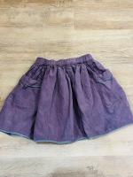 Piping gather skirt