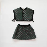 SET QUILTED TOP + QUILTED SKIRT Provencal print