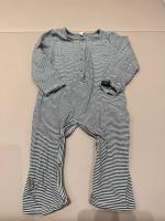 條紋連身褲 12m-18m