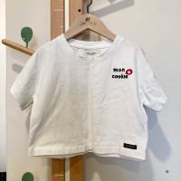 Mom cookie標語短版白T
