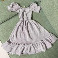 Terry Smocked Dress